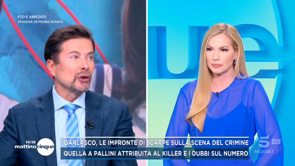"Secondo indiscrezioni non confermate, ignoto 2 non è più ignoto" In diretta a #Mattino5 Riccardo Signoretti