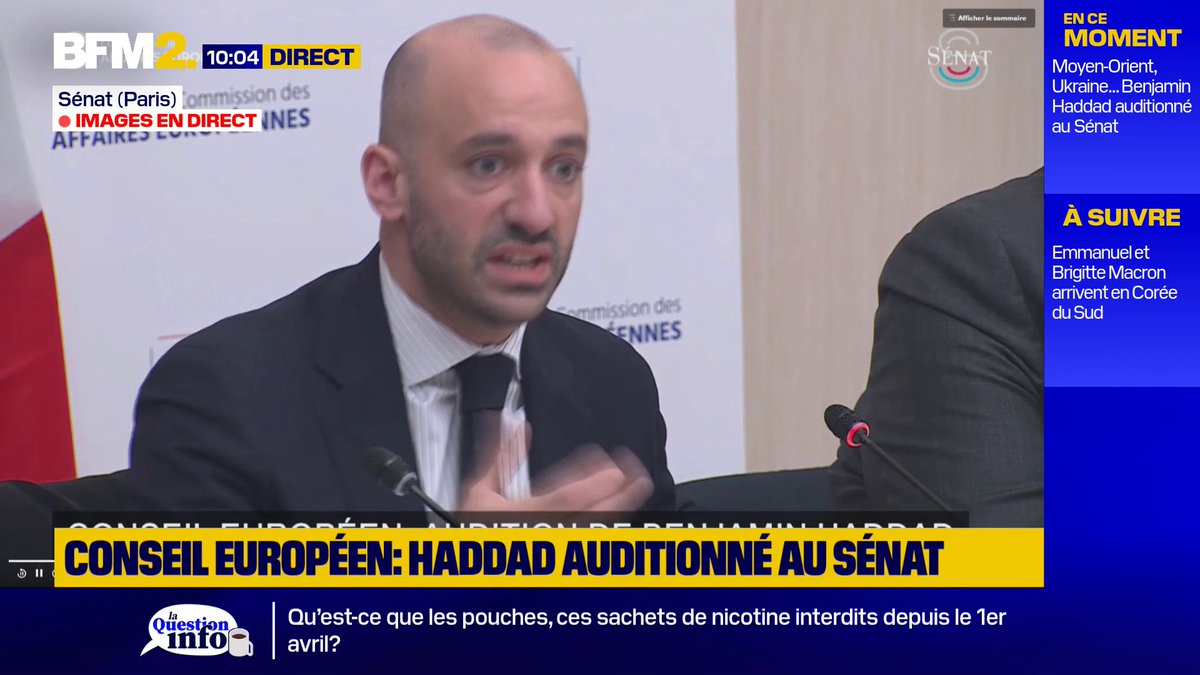 🔴🇫🇷🇪🇺 ALERTE INFO - Benjamin Haddad, ministre de l'Europe, dit que la France est opposée à l'utilisation des "hubs de retour" pour lutter contre l'immigration illégale.