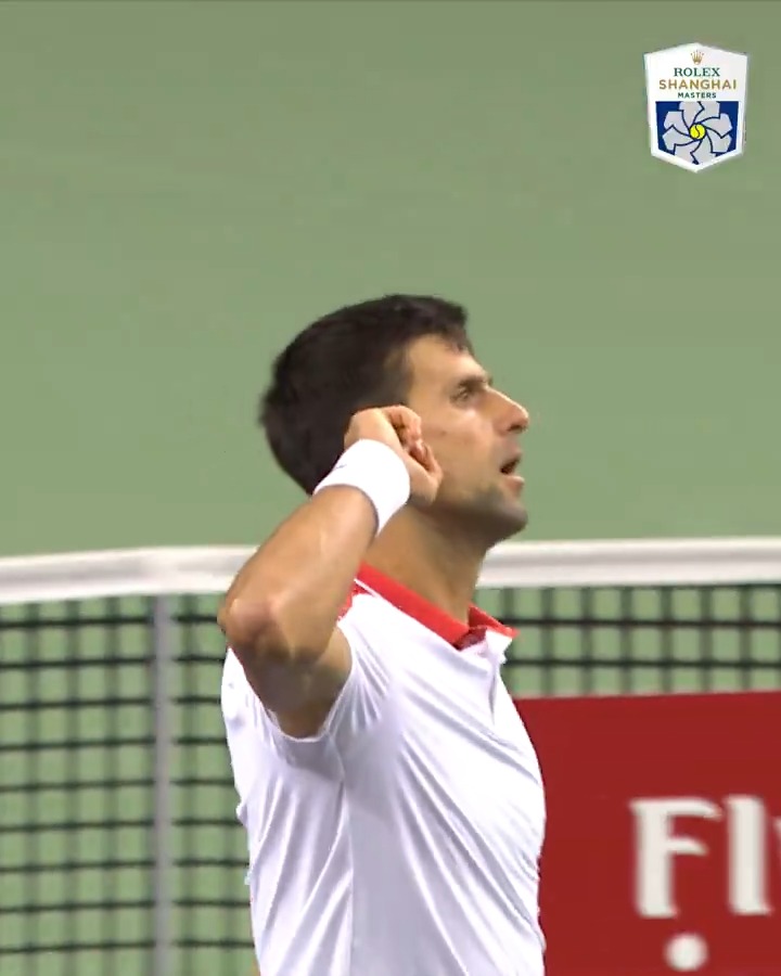 Vintage Djokovic 😍 Novak Djokovic #RolexShanghaiMasters