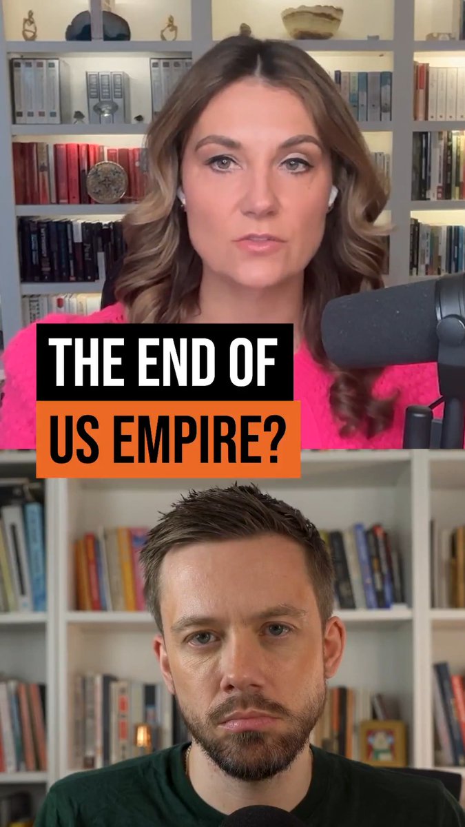 The end of US empire. That's looming over the catastrophic illegal war on Iran. Brilliant as ever from Krystal Ball