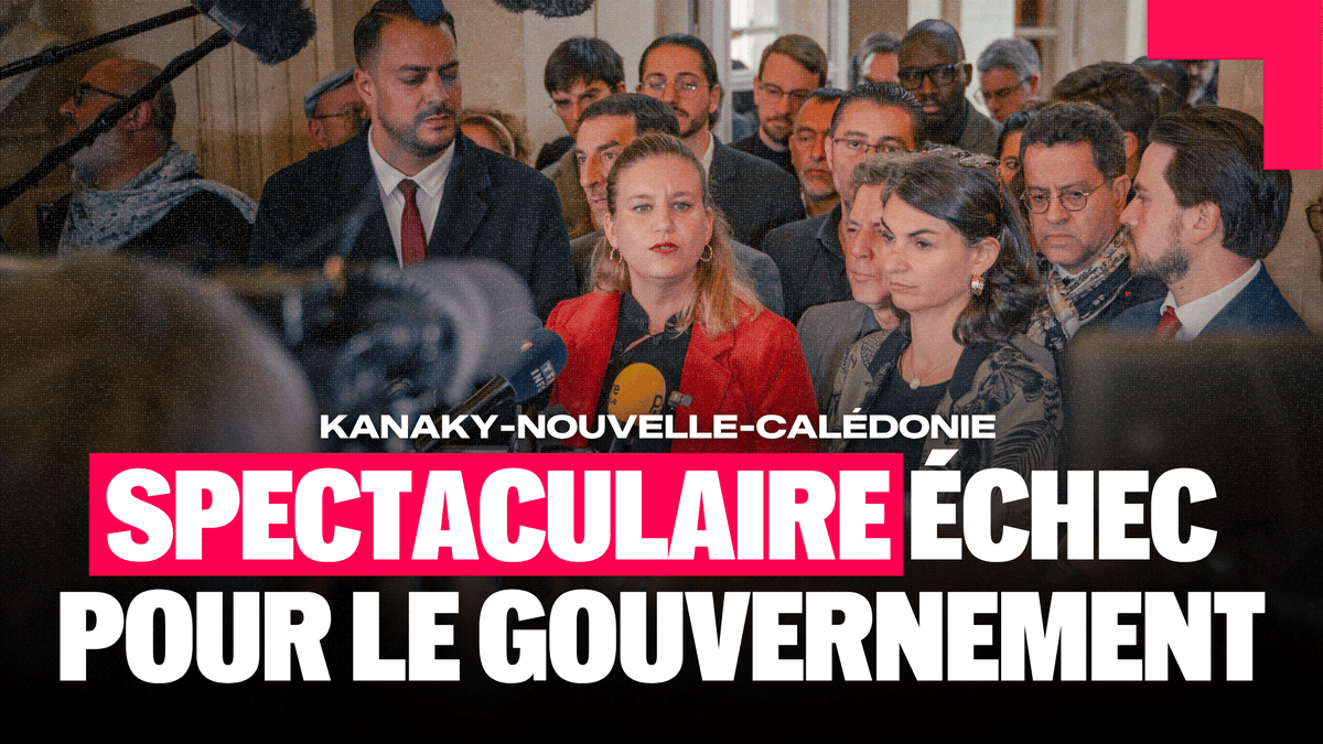 🔴🗣️ URGENT ! Réaction de Mathilde Panot et Bastien Lachaud après l'adoption de la motion de rejet sur le texte du Gouvernement contre la Kanaky-Nouvelle-Calédonie ! « Nous avons aujourd'hui pris nos responsabilités et décidé de rejeter ce nouveau coup de force qui a été fait avec ce projet, dit de Bougival. Désormais, le Gouvernement doit entendre le vote de l'Assemblée nationale et convoquer des élections provinciales en Kanaky-Nouvelle-Calédonie. »