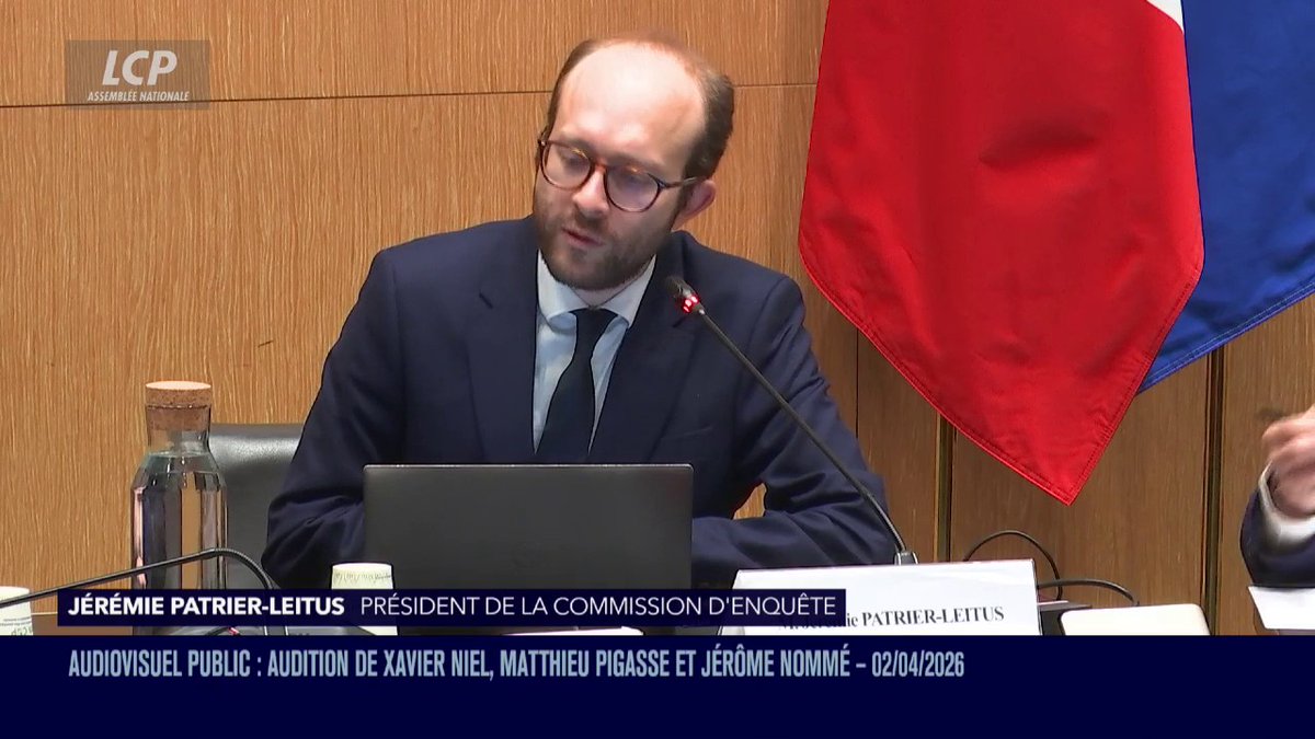 Premier échange houleux entre Jérémie Patrier-Leitus et Xavier Niel, après que le député a demandé à l'homme d'affaires de justifier les raisons de son absence à une première convocation en février. "Vous êtes pas un procureur", lance Xavier Niel à l'élu. #DirectAN