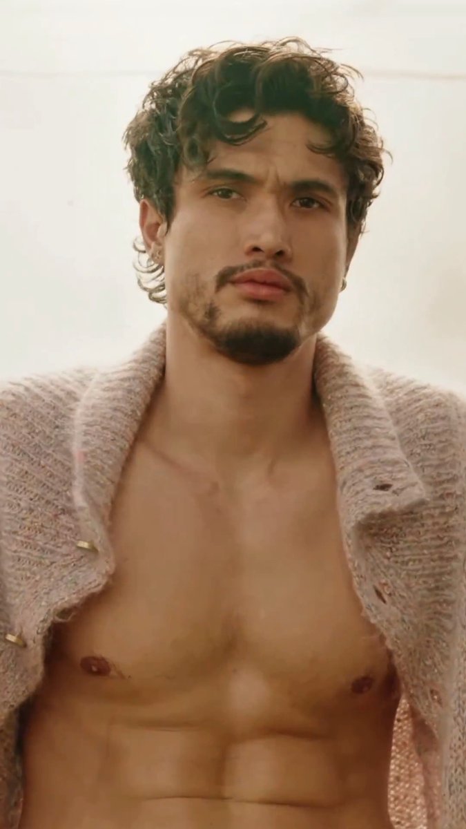 Charles Melton behind the scenes for the latest L’Officiel Hommes issue 🫦