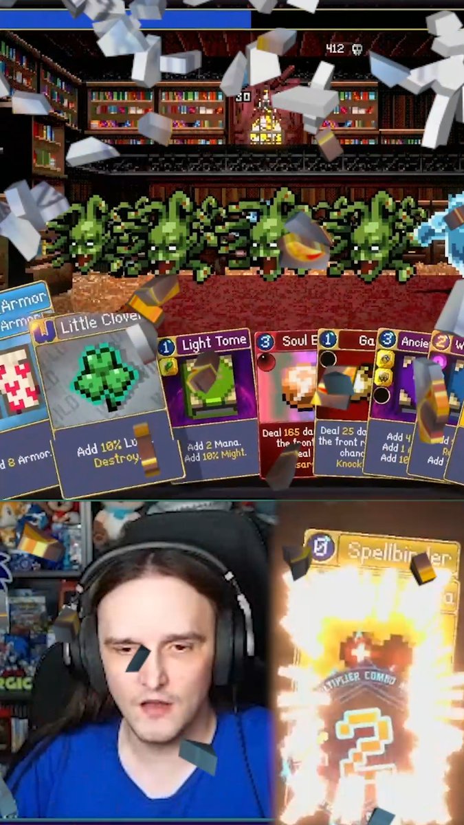 number go big it make brain go hehe 📈 always believe in the heart of the cards for a clutch save ✨ Vampire Crawlers is coming April 21st 🍷