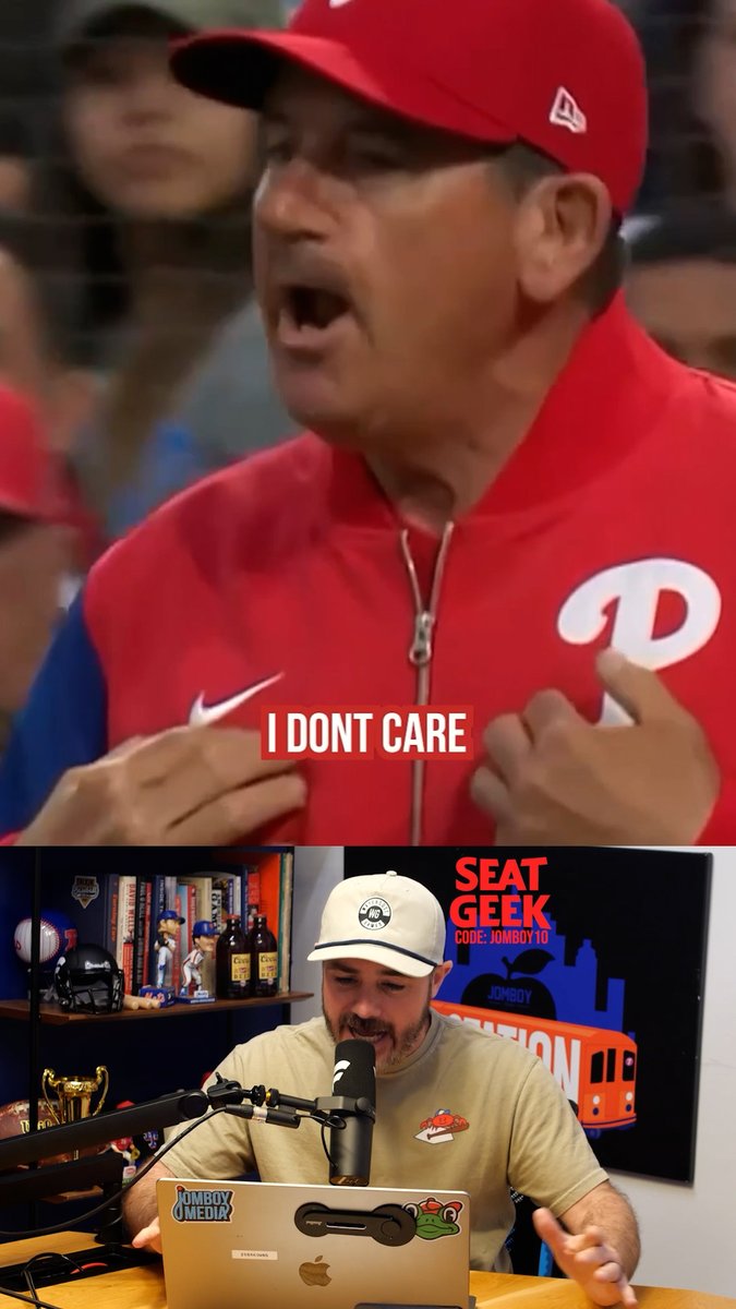 Umpires can't get Phillies manager Rob Thomson to accept this ruling, a breakdown