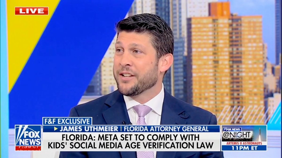 I sat down with Kayleigh McEnany this morning to discuss Florida’s enforcement of social media access for kids.