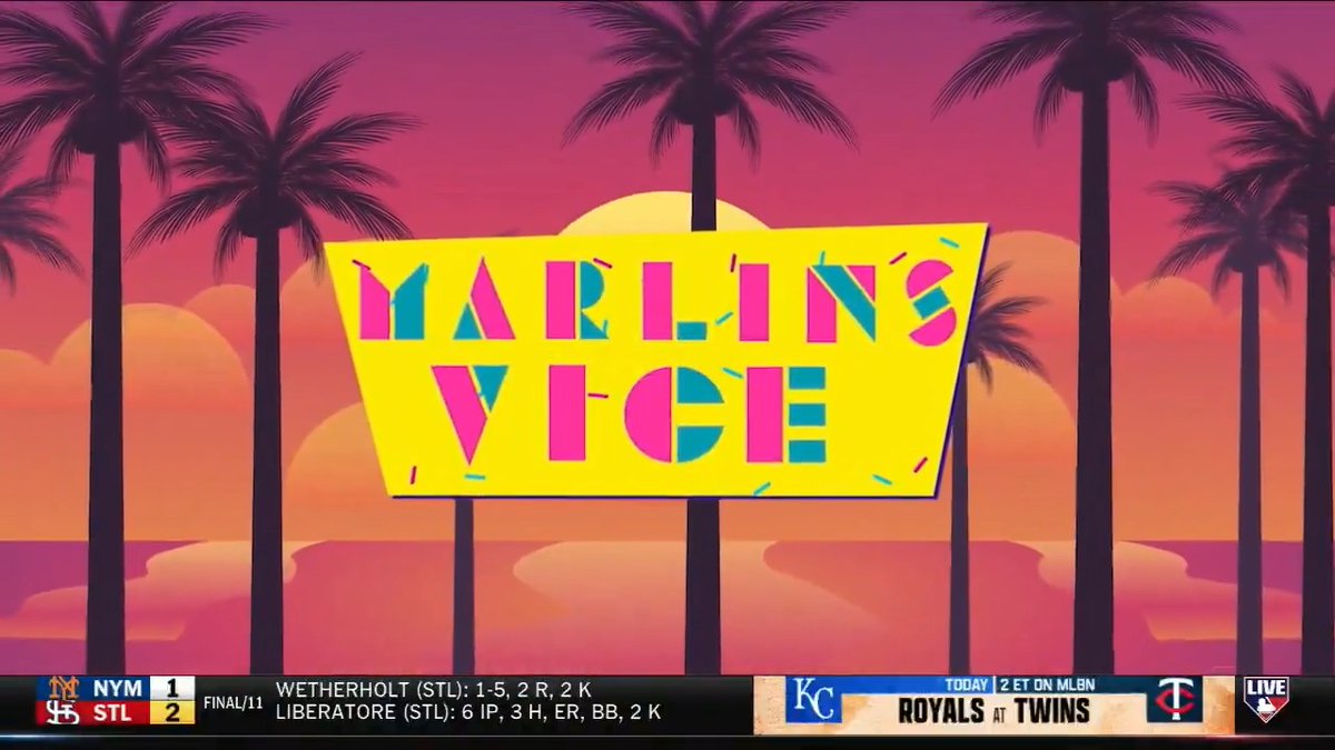 The Miami Marlins keep winning and are one of just three teams in MLB with a 5-1 record! DeRo takes us through a Miami Vice-themed #MLBCentral tape 🌴