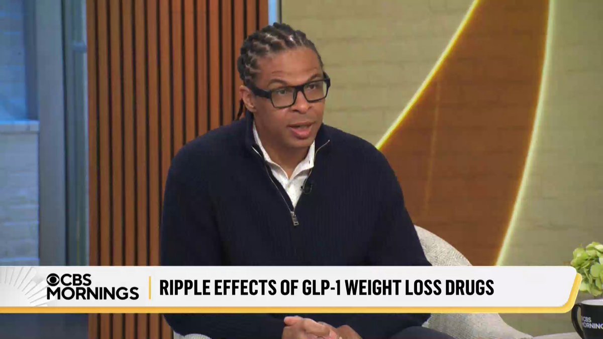 1 in 8 adults in the U.S. uses a GLP-1 — and those weight loss drugs are already impacting the economy. Harvard University professor and CBS News contributor Roland Fryer breaks down why economists are predicting the medications could add to America’s GDP and shares some concerns about how diets might be impacted.