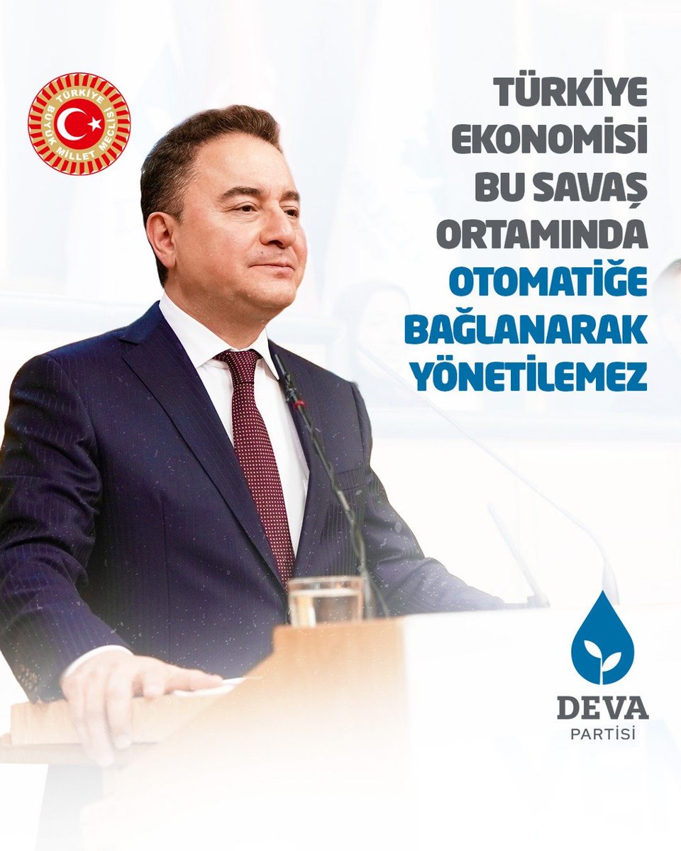 Türkiye ekonomisi bu savaş ortamında otomatiğe bağlanarak yönetilemez. Kumandayı elinize alacaksınız, hangi sektörde hangi sıkıntılar var masaya yatıracaksınız. Her sektöre özel, her alana özel politikalar geliştireceksiniz.