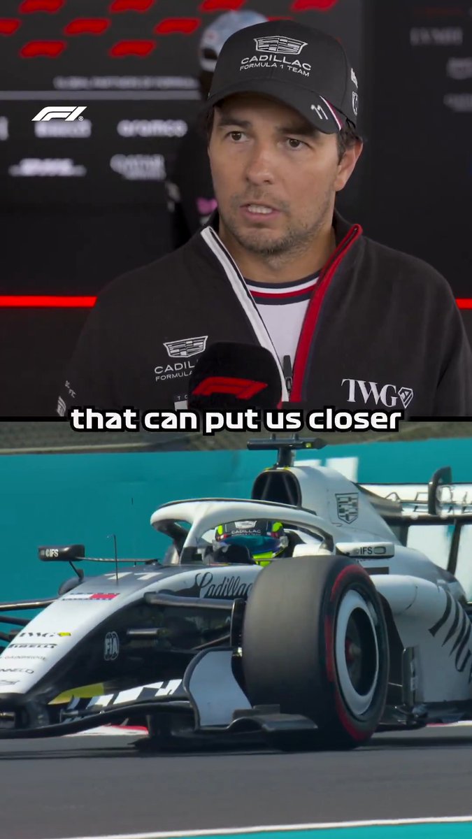 Only three races into life as a Formula 1 team... and Checo is seeing the improvements for Cadillac 👊 #F1 #JapaneseGP