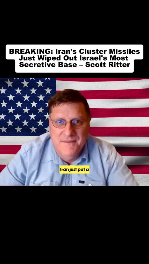 🇮🇷 🇮🇱 🇺🇸 SELON SCOTT RITTER, L'IRAN AURAIT RÉUSSI À DÉTRUIRE LE CENTRE DE COMMANDEMENT DE TSAHAL QUI COORDONNAIT LES TROUPES ISRAÉLIENNES QUI COMBATTENT AU LIBAN.
