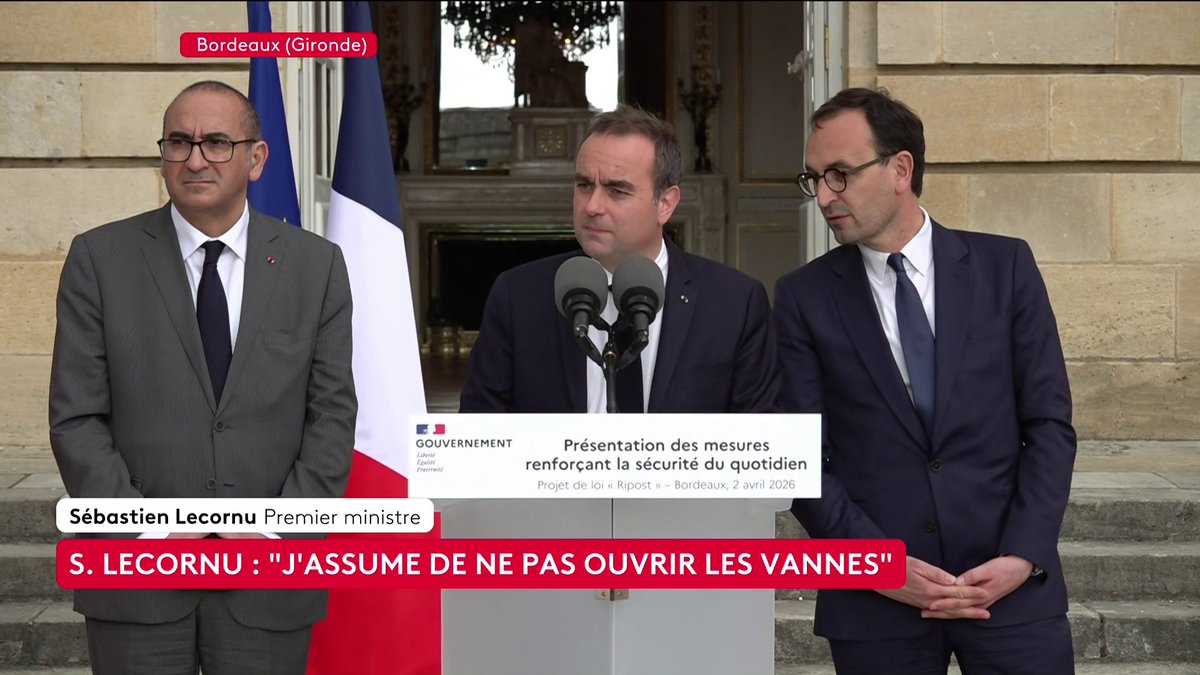 🇫🇷 Le Premier ministre Sébastien Lecornu sur la hausse des prix du carburant : "On n’abandonnera personne, mais on ne dépensera pas de l’argent qu’on n’a pas".