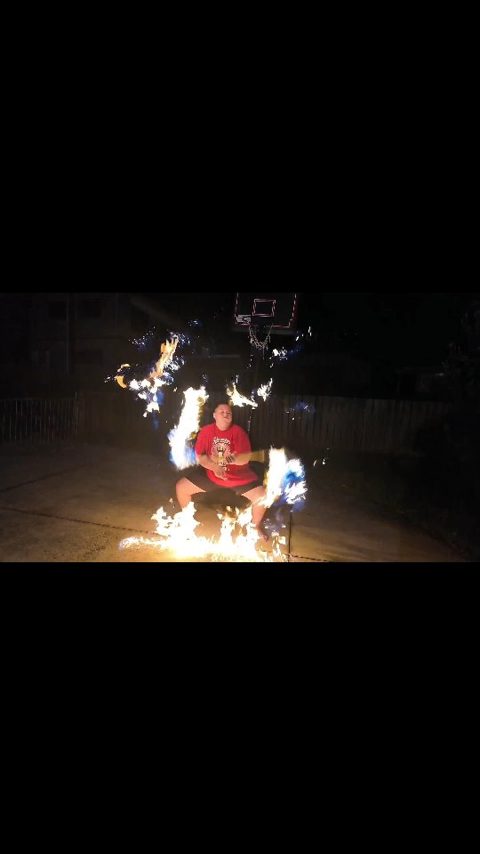 He got my respect once he started walking on-top of the fire