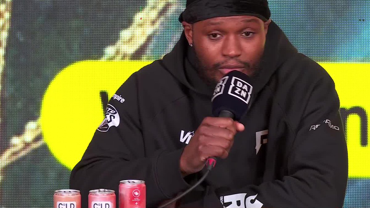 Viddal Riley with a message for his haters 🤫 #ChisoraWilder | April 4 | Live Exclusively on DAZN ▪️
