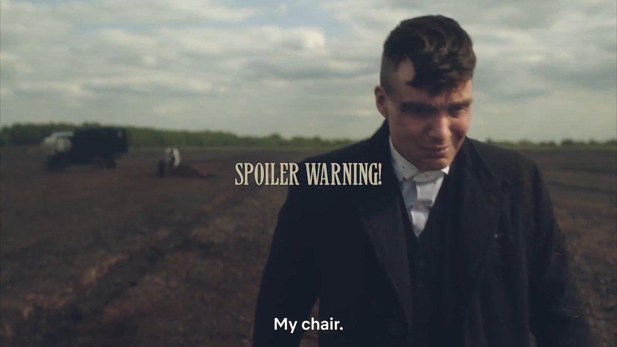 Tommy Shelby. Rom Baro. The king of all the gypsies.