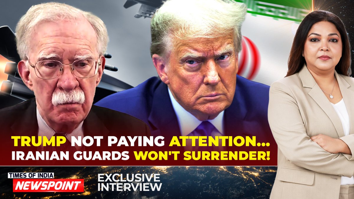 'Trump Has Shifted His War Goals': John Bolton Warns 'Wounded' Iran Regime Could 'Build Back' If In this explosive interview, John Bolton has raised uncomfortable questions about the direction of the Iran war, not on the battlefield, but at the level of strategy. According to Bolton, US President Donald Trump appears to have shifted his objectives mid-conflict, creating uncertainty over what the war is ultimately meant to achieve. At the outset, the goals appeared expansive, ranging from degrading Iran’s military capabilities to potentially enabling regime change. But over time, Trump’s messaging has evolved, at times suggesting victory is near, while also leaving open the possibility of continued escalation or negotiation. Bolton’s concern is not that Iran is winning but that it is surviving. Watch for more details. Watch Aditi Prasad