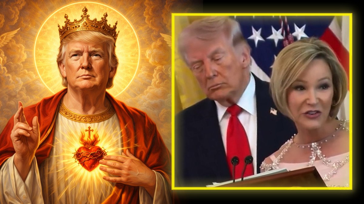 VIDEO: The White House Has Pulled Footage Of Trump's Top Spiritual Advisor, Paula White-Cain, Comparing Him To Jesus & Implying He Is A Messiah! 🔴WATCH/SHARE THE LIVE ALEX JONES SHOW NOW: