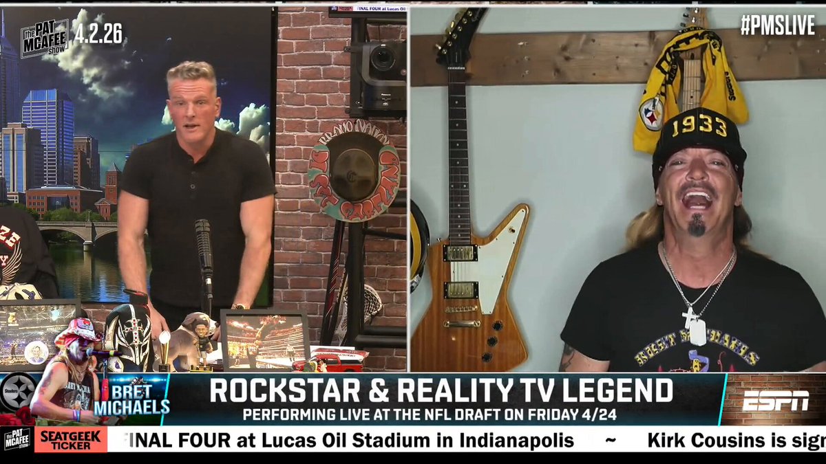 "Wiz Khalifa and I are gonna bring it.. I'M GOING" ~ Bret Michaels #PMSLive