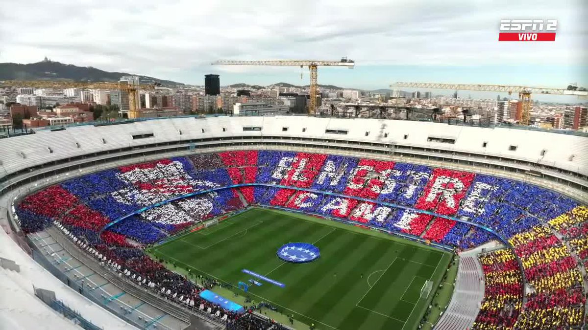 ¡¡¡POCAS VECES VISTO EN EL FÚTBOL FEMENINO!!!😳 INCREÍBLE EL MARCO EN EL CAMP NOU PARA LA PREVIA DEL CLÁSICO ESPAÑOL FEMENIL EN LA #UWCL 😱🔥 📺 La #UWCL por #DisneyPlus Plan Premium