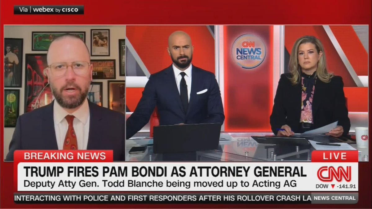 Lawyer for Epstein survivors: It's important to recall that now acting AG Todd Blanche is the one that basically gave convicted child sex trafficker Ghislaine Maxwell a platform to deny things, say whatever she wanted, speak in praise of herself, speak in praise of Donald Trump with zero pushback.