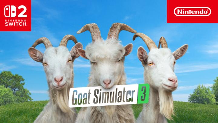 Goats and gears makes for a chaotic, fun-filled time! You herd it here first—Goat Simulator 3 is out now on Nintendo Switch 2: