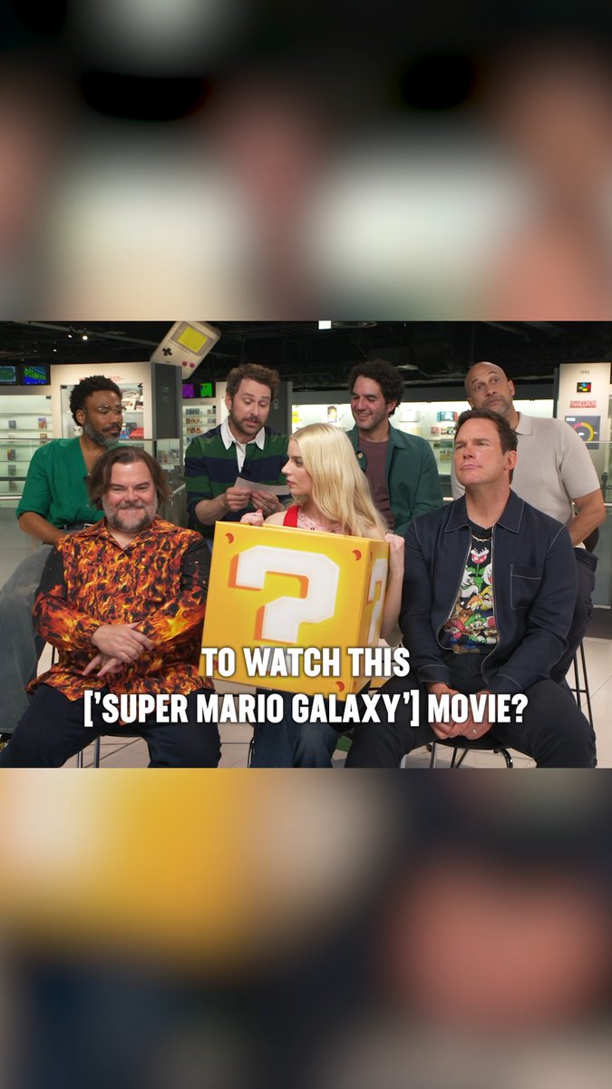 The cast of #TheSuperMarioGalaxyMovie shared their ideal format to experience their new movie. Head here to to reserve your tickets now👇