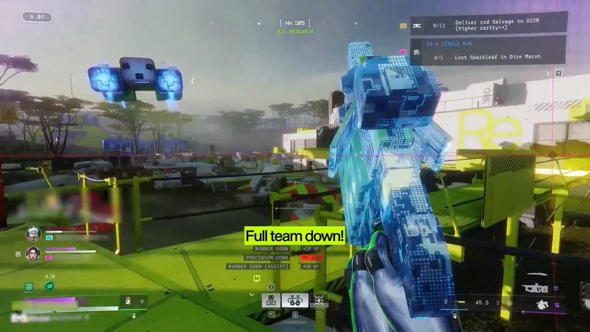 In this push into Bio-Research, the enemy crew finds out that shutters don't protect you unless you're on the other side. Clip submitted by StillRampant.