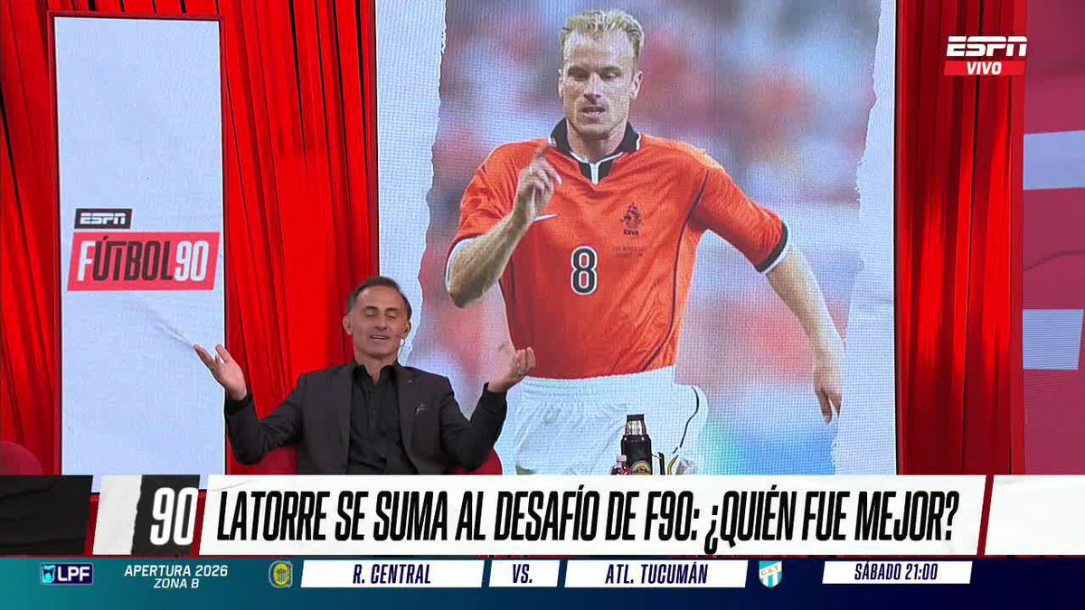 GAMBETA, HABLÁ CUANDO ESCUCHES UNO MEJOR QUE VOS ¿Qué opinás sobre las reacciones de Latorre cuando lo compararon con otros jugadores? ▶️ Mirá #ESPNF90 en el Plan Premium de #DisneyPlus