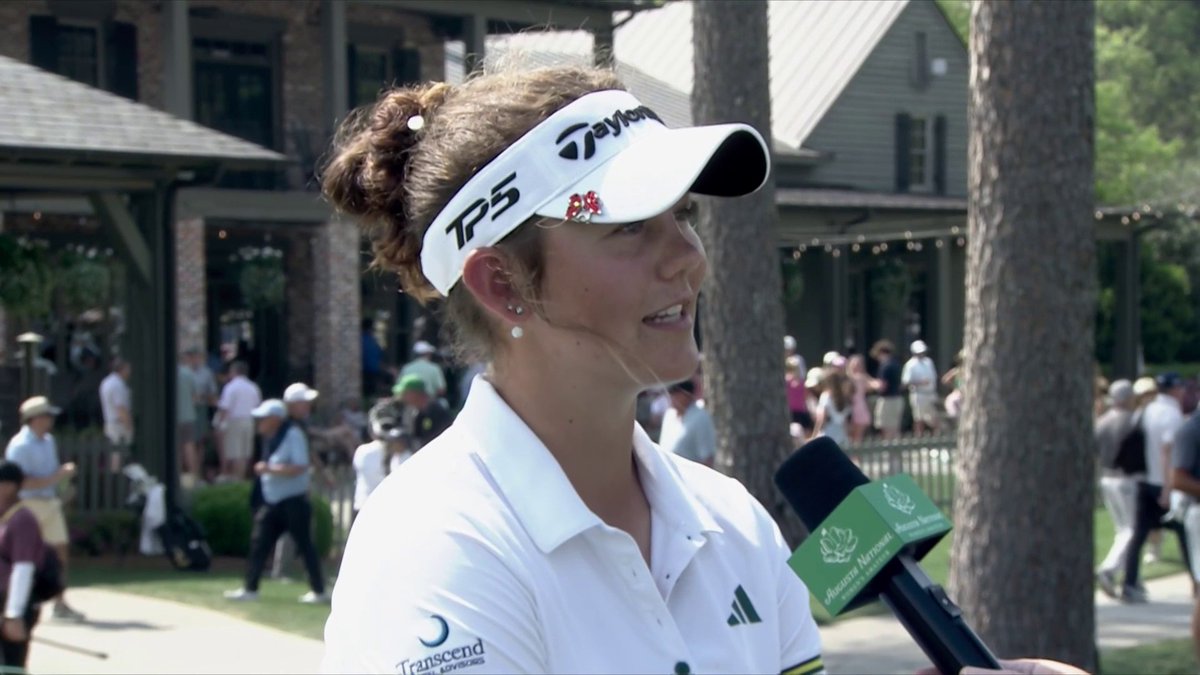 “It’s been pretty good.” Asterisk Talley has yet to make a bogey after two rounds at ANWA and leads by one. She still had to mention a couple “missed opportunities” and a stretch of “survival” in her post-round interview. 😅
