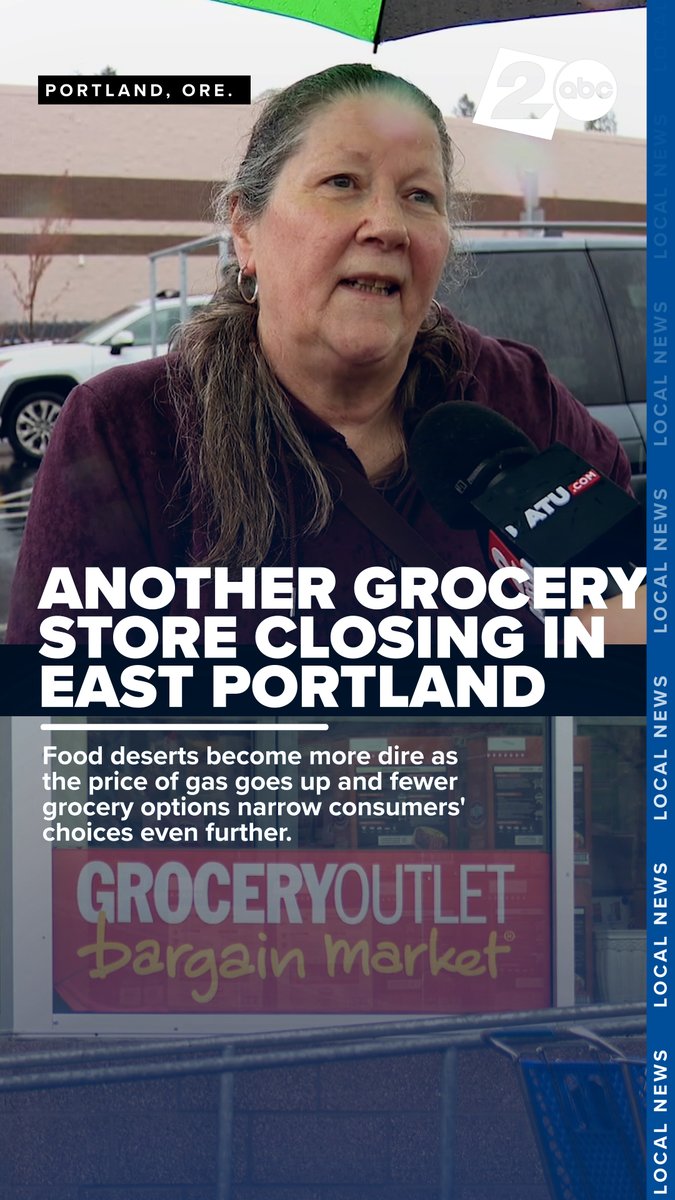 People living in Portland’s eastern quadrant are bracing for another loss: the Grocery Outlet on NE Sandy Blvd. is set to close: We spoke with people who say losing grocery stores has already forced them to travel farther for basic necessities.
