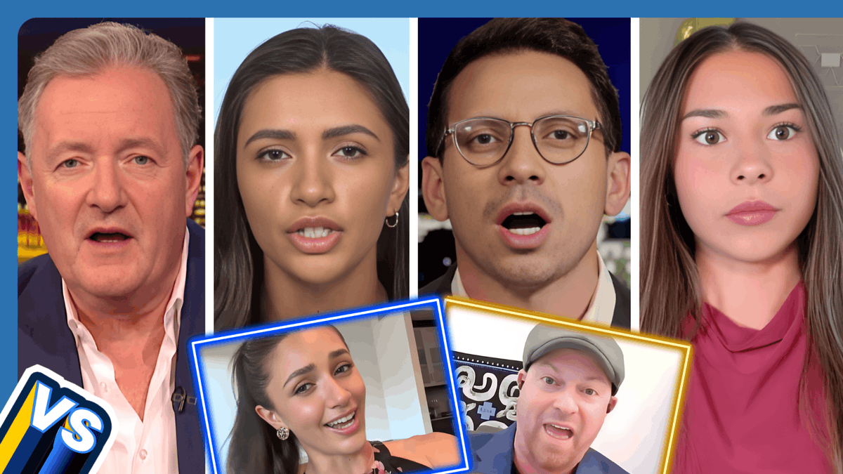 'Who are YOU to be the great moral arbiter of what young women do with themselves legally in the United States?' James Fishback vs Sophie Rain plus Priya Patel - watch now!👇 📺 Piers Morgan | James Fishback | Sophie Rain | Priya Patel | Pushing The Limits With Brian Shapiro