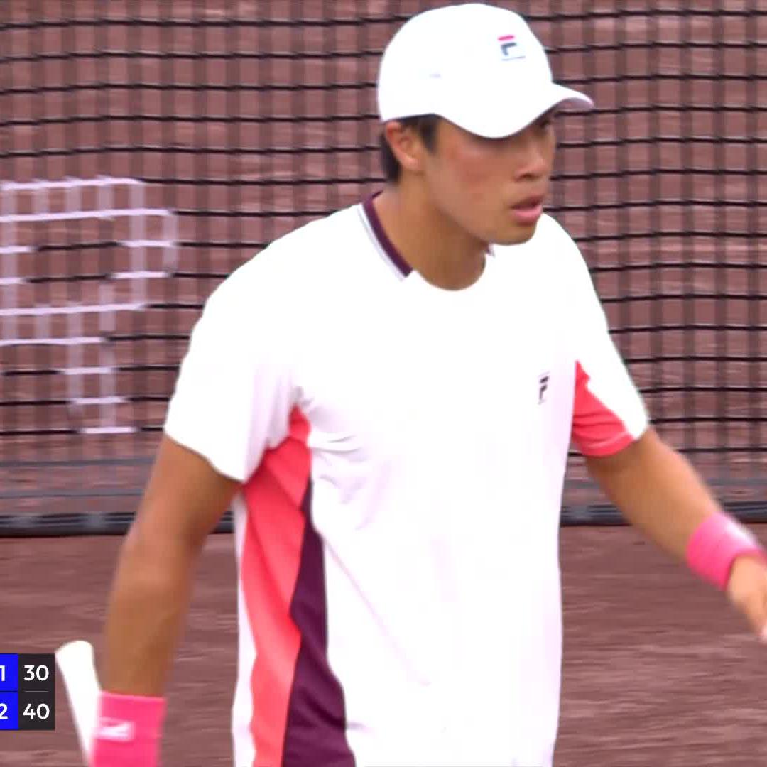 Brandon Nakashima is a WALL ๐ช #USClay