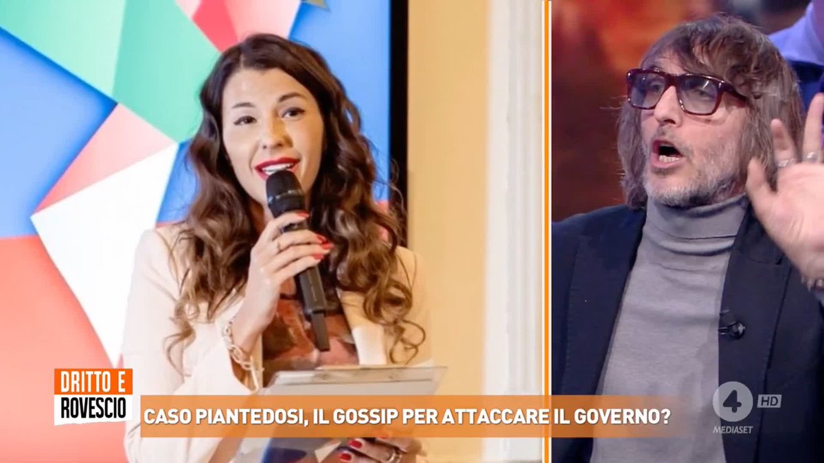 "O portate le prove oppure non rompete le palle!" Giuseppe Cruciani a #drittoerovescio sul caso Piantedosi