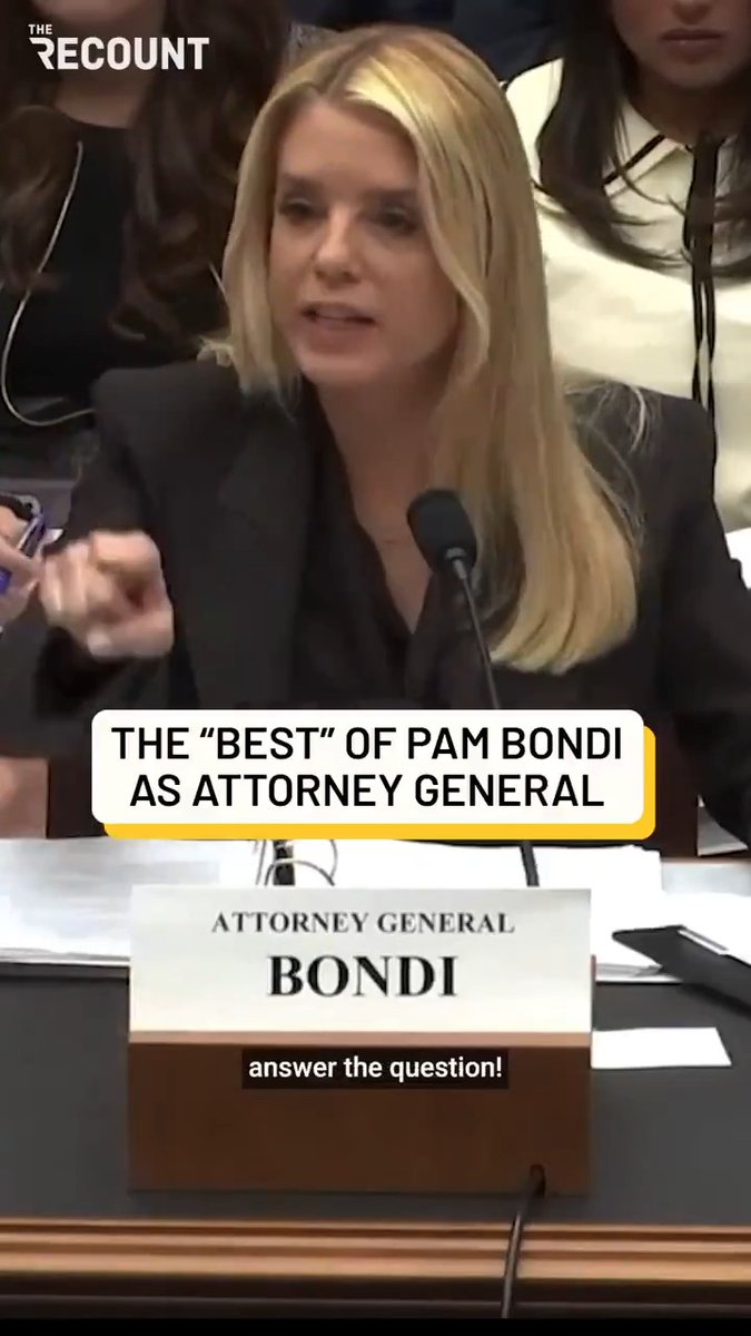 Loyalty only got Pam Bondi so far.