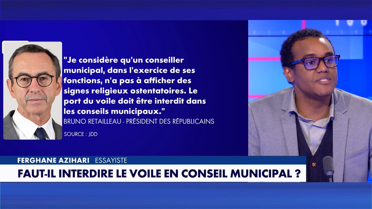 «La France s'est montrée plus intransigeante avec sa propre religion historique qu'avec celle qui produit une quantité disproportionnée de régimes tyranniques», dénonce Ferghane Azihari dans #100Politique Toute l'info est à retrouver sur