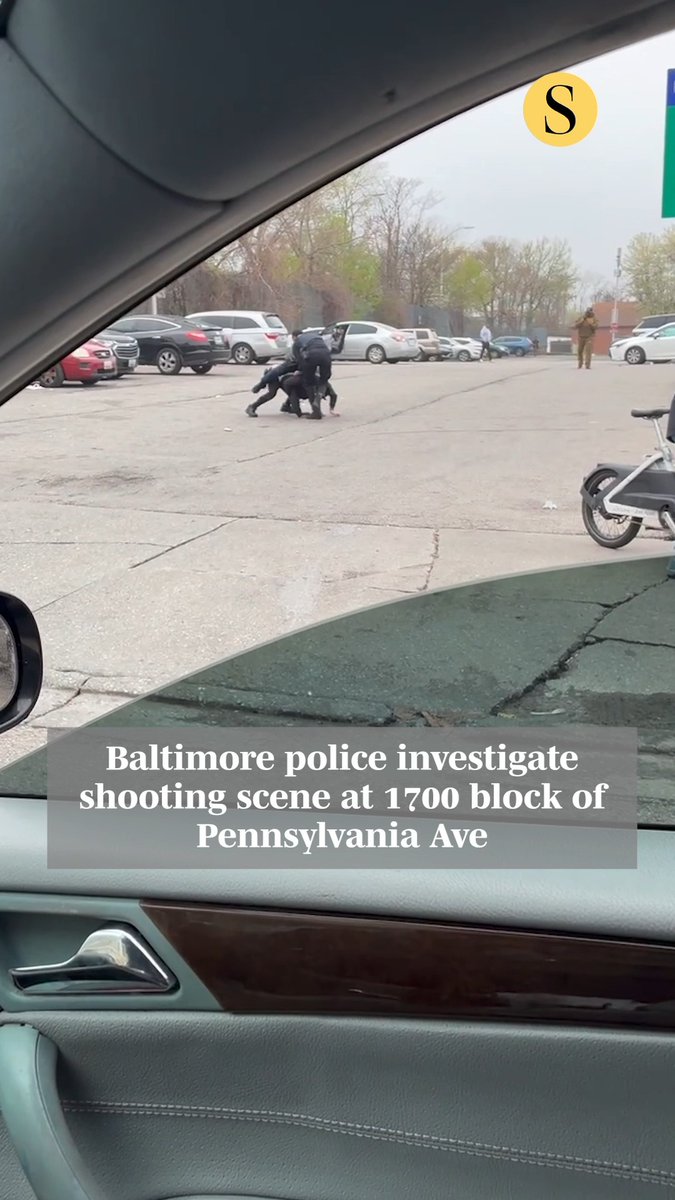 An officer with the Baltimore Police Department used his firearm in a shooting that occurred on the 1700 block of Pennsylvania Avenue in the Upton neighborhood of the city on Thursday, according to the department. Shortly after noon, CCTV alerted officers to a fight near Wilson and Penn avenues, where three men were sparring. Responding officers were warned that one of the individuals was armed with a knife. Officers pursued the suspect after he refused to stop. A struggle ensued as an officer tried to arrest the suspect, who resisted while clinging to a satchel on his person. Read more: 🎥: Shared anonymously and verified by Baltimore Police