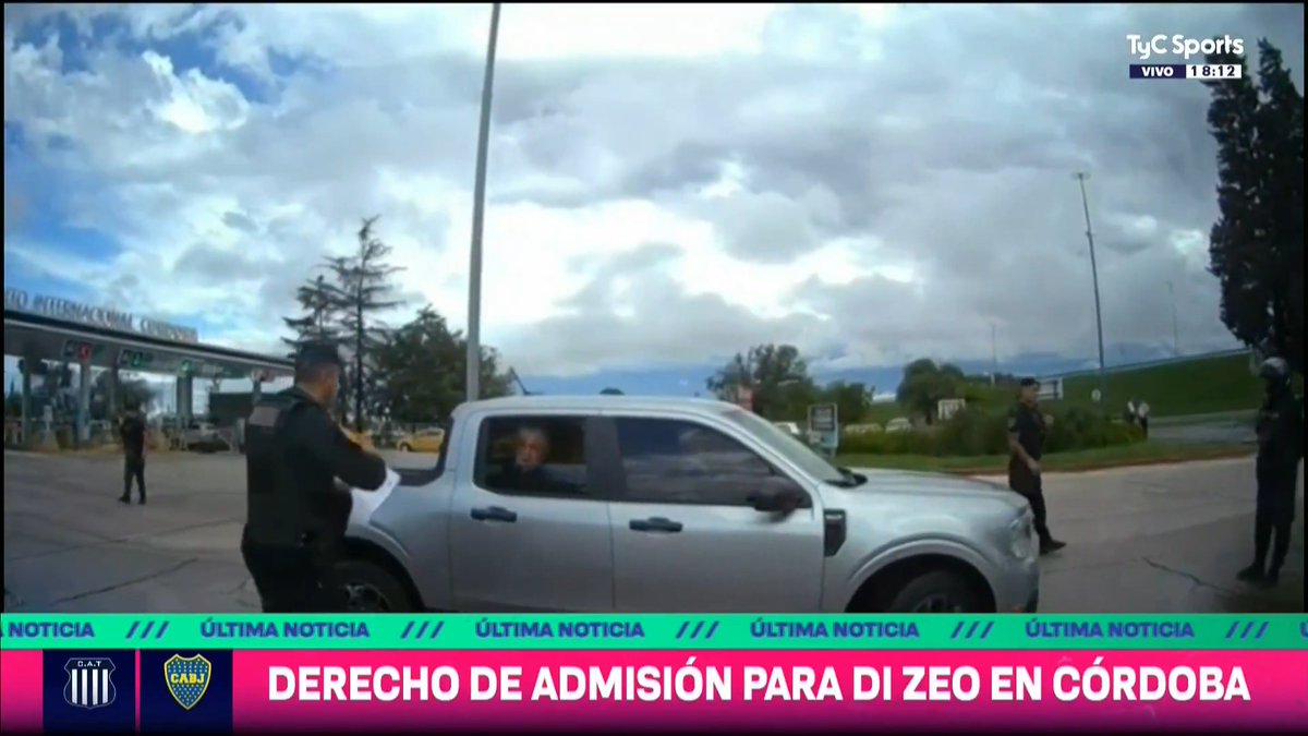 DERECHO DE ADMISIÓN PARA DI ZEO EN CÓRDOBA El jefe de la barra brava de Boca fue notificado por la policía y no podrá ingresar al Mario Kempes para ver el partido ante Talleres.