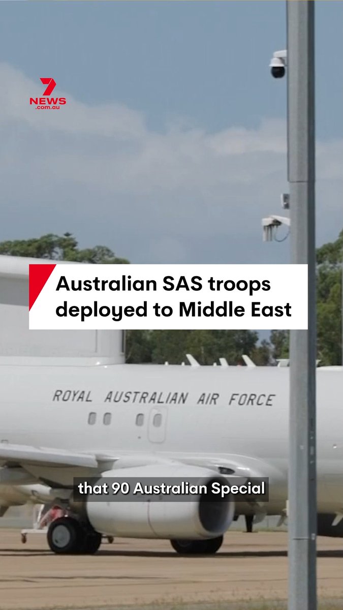 The Australian government has deployed 90 SAS soldiers to the Middle East amid concerns about potential regional escalation. Australian officials have stated the country will not participate in offensive action. #military #middleeast #defenceforce #sas #australia