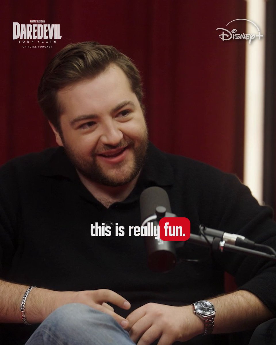 Let Michael Gandolfini cook 👨‍🍳 🎧 Daredevil: Born Again Official Podcast — now streaming on Disney+ and Marvel's YouTube.