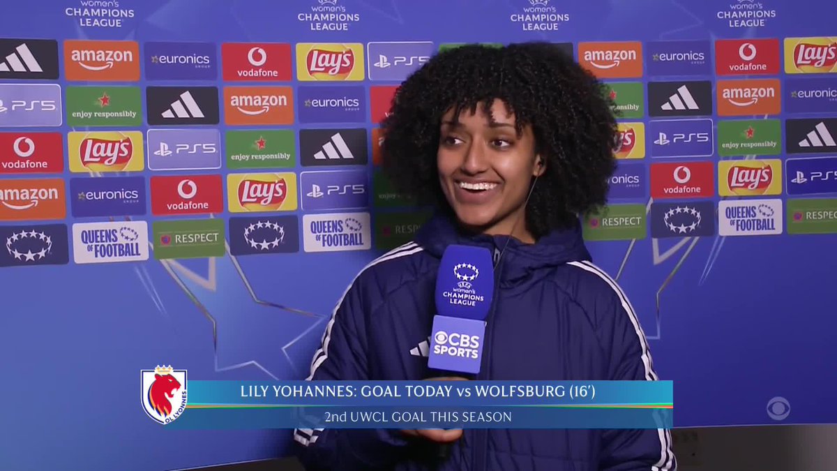"I'm just so thrilled to be going to my first ever Champions League semifinals." ✨ Lily Yohannes on how much this match meant to her and her teammates. Stream every UEFA Women’s Champions League game on Paramount+ 📺