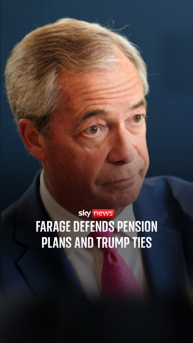 Reform UK leader Nigel Farage spoke to Sky News about his friendship with Donald Trump, and the sacking of the party's housing spokesperson following comments about the Grenfell Tower fire. Sky News' Ali Fortescue discusses three key takeaways