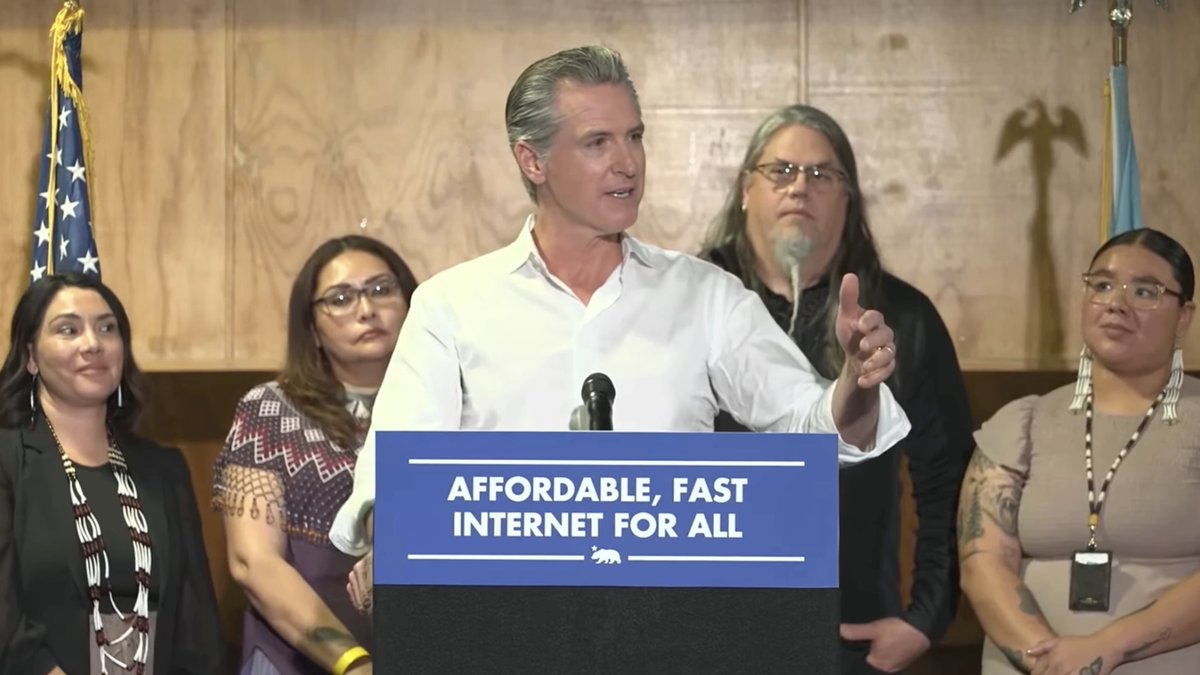 Today, California is delivering on our promise to turn on the LARGEST public broadband network in the nation — and proving it works. The Bishop Paiute Tribe is the first community connected via their own tribally-owned internet provider.