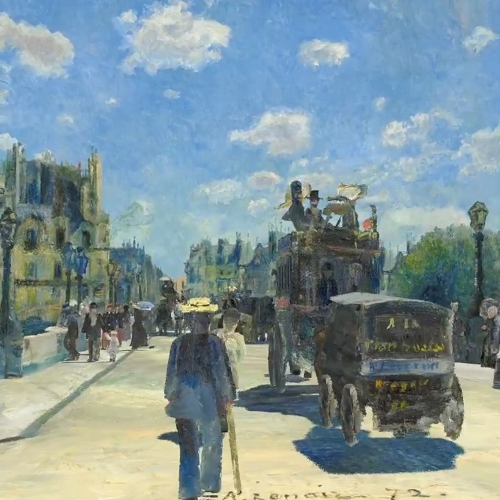 This breathtaking view of Paris was painted by Auguste Renoir in 1872. And it represents a pivotal moment in art history.