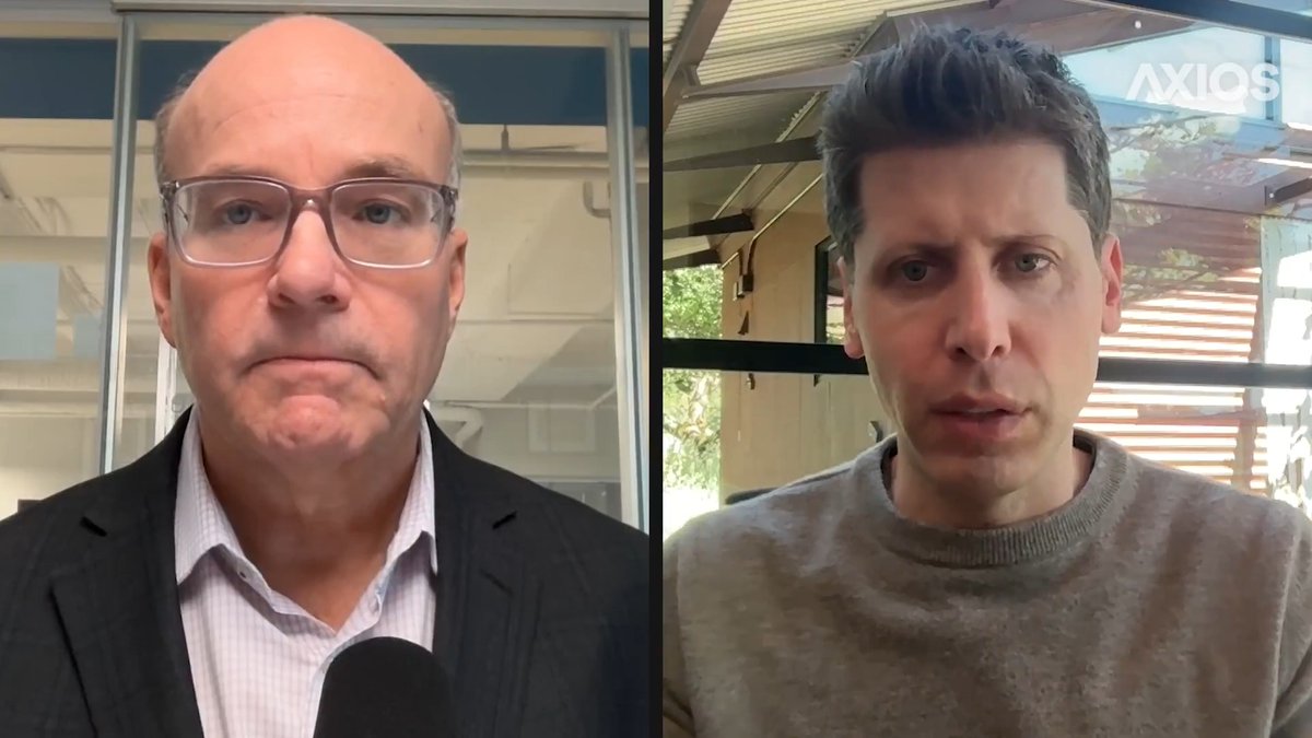 NEW: Sam Altman speaks for 1st time since OpenAI acquisition of TBPN, telling Mike Allen: "I'm convinced we'll have them completely maintain their independence, but the world's gotta trust that too. There've been other examples of [tech owning media] where that doesn't come across."
