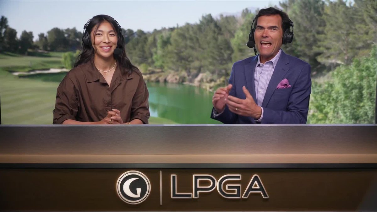 Alison Lee is on the air 🎙️ Catch her commentary live all week on Golf Channel