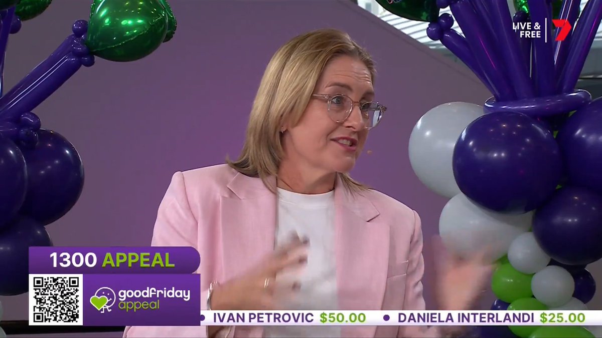 BREAKING: Premier Jacinta Allan has announced that the state government is kicking off the Good Friday Appeal with a $1 million donation! Watch now on Channel 7 across Victoria and stream on 7plus | #GoodFridayAppeal ☎️ To donate, call 1300 APPEAL or visit the Good Friday Appeal website: