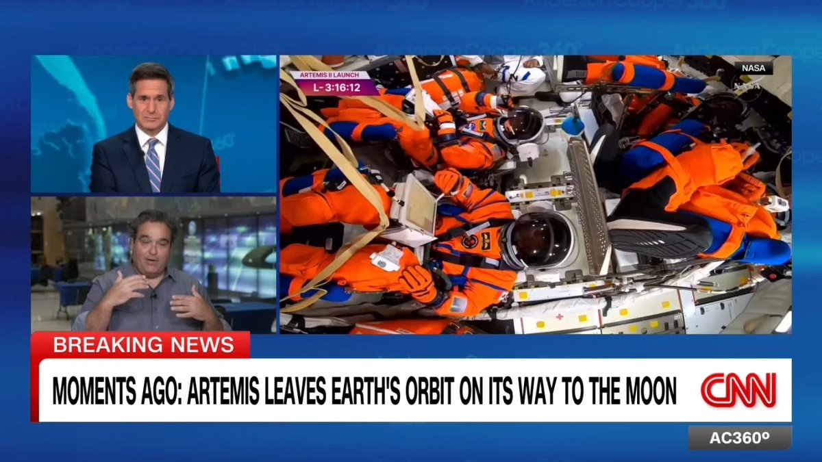 After completing the critical translunar injection burn, the Orion spacecraft and the Artemis II crew are officially on their way to the moon. CNN's Ed Lavandera has the latest details.