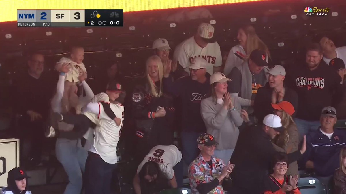 The Susac family was HYPED after Daniel's first MLB hit ๐