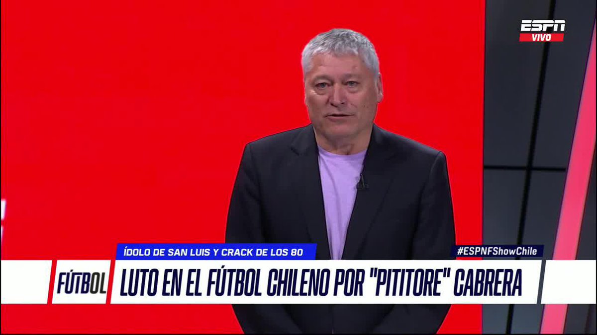 "LA PARTIDA DE 'PITITORE' ME GOLPEÓ DEMASIADO..." Patricio Yáñez y su dolor por el fallecimiento de Víctor Cabrera, su amigo y excompañero en San Luis: "Como jugador fue el mejor por paliza de nuestra generación". ▶️ Mira #ESPNFShowChile en el Plan Premium de #DisneyPlus