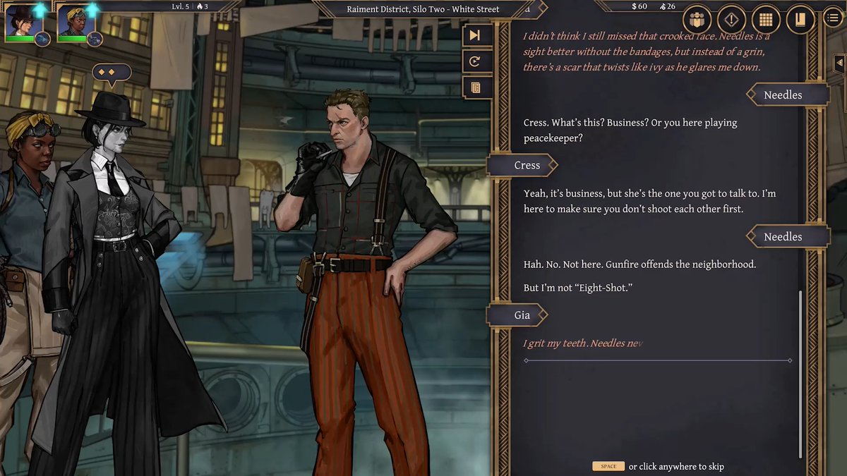This Evening's tale from Aramán is brought to you by Seismic Squirrel Games! ⚙️ ✨ Keep your collar up and your head on a swivel. New York’s running on aether and broken promises, and every alley’s got a toll.... Aether & Iron is out now. Buy it on Steam and Steam Deck today! ⬇️ #sponsored